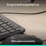 Logitech Signature Slim Wired K620 for Business, Full Size Keyboard, USB-C Plug and Play, Laptop Style, Scissor Keys, Windows/Mac/Chrome/PC/Laptops - Graphite