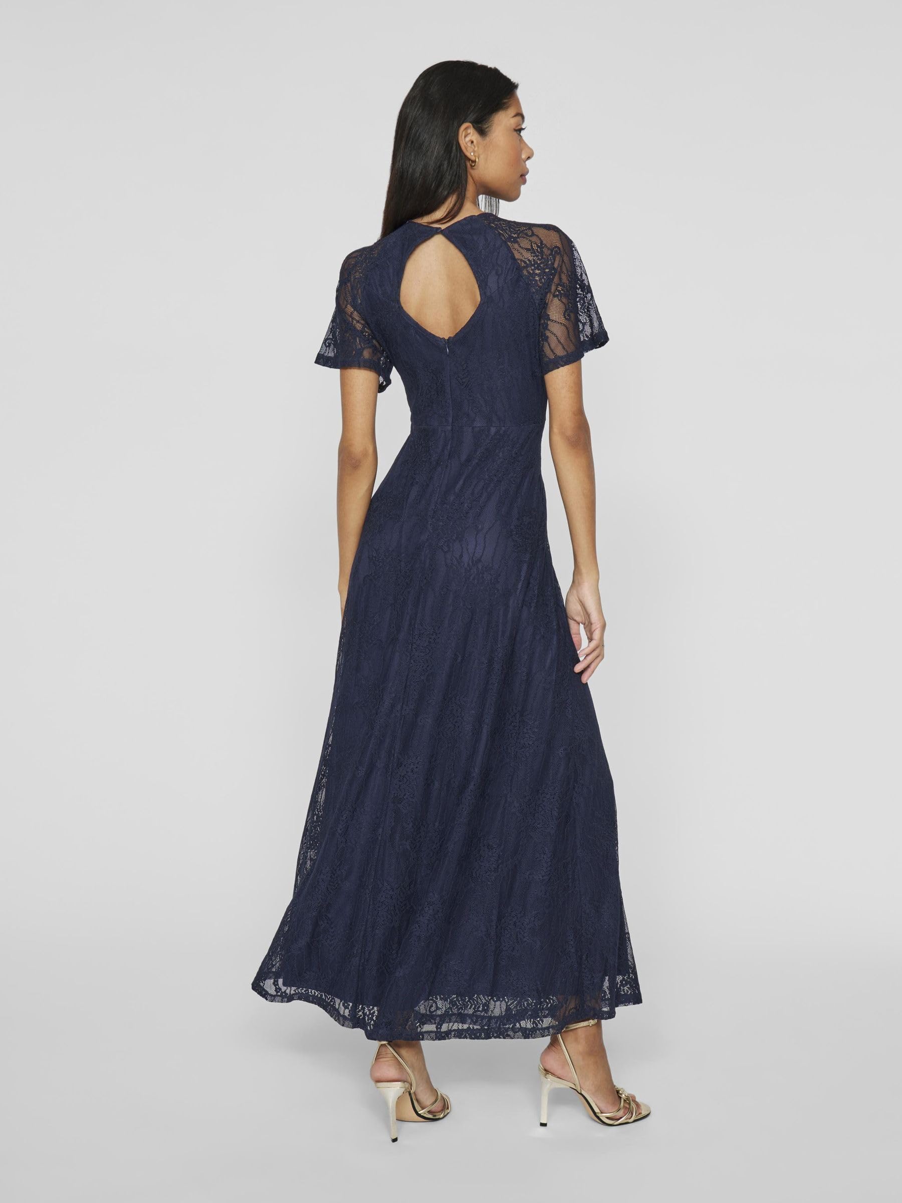 Vila Female Maxikleid VIFEMMA Kurzarm