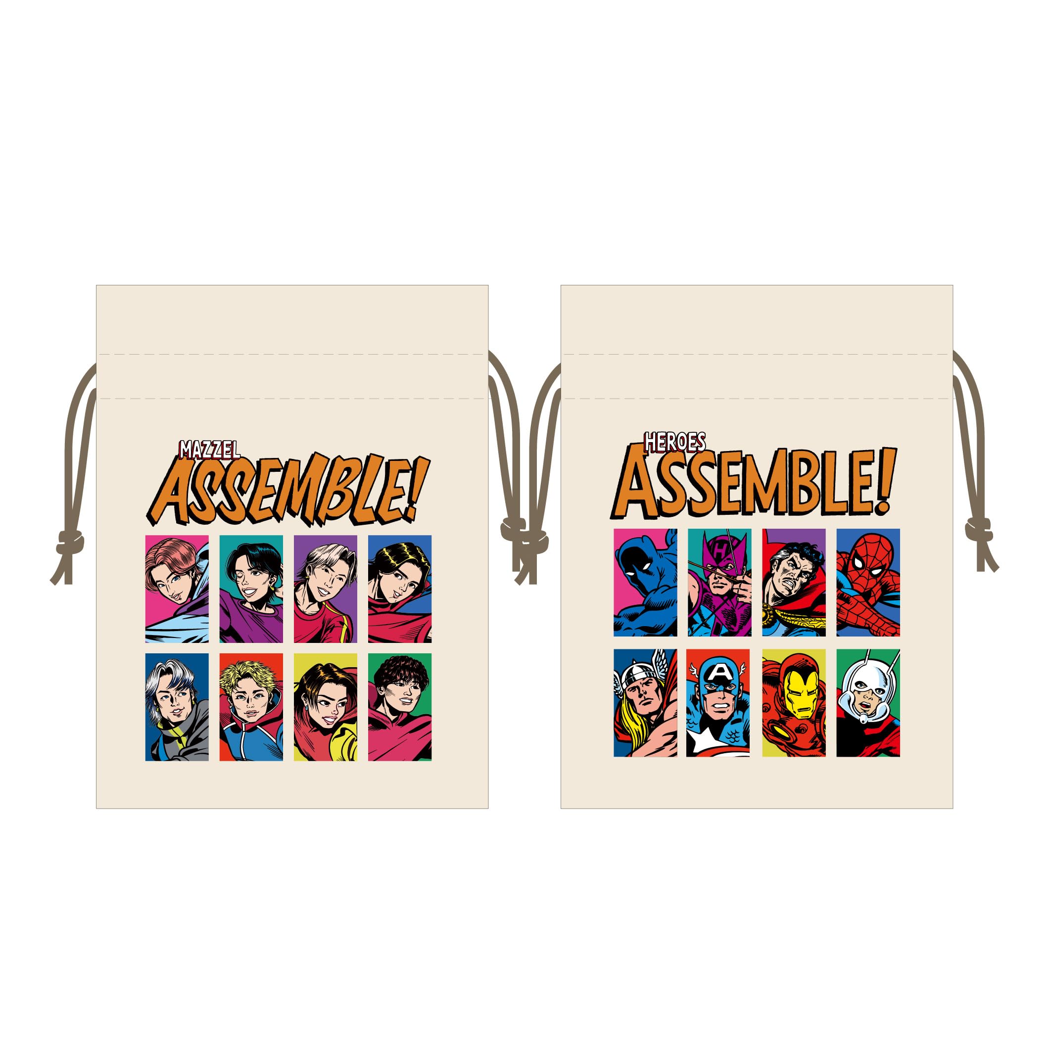 Amazon.co.jp: [スモール・プラネット] マーベル｜マーゼル 巾着
