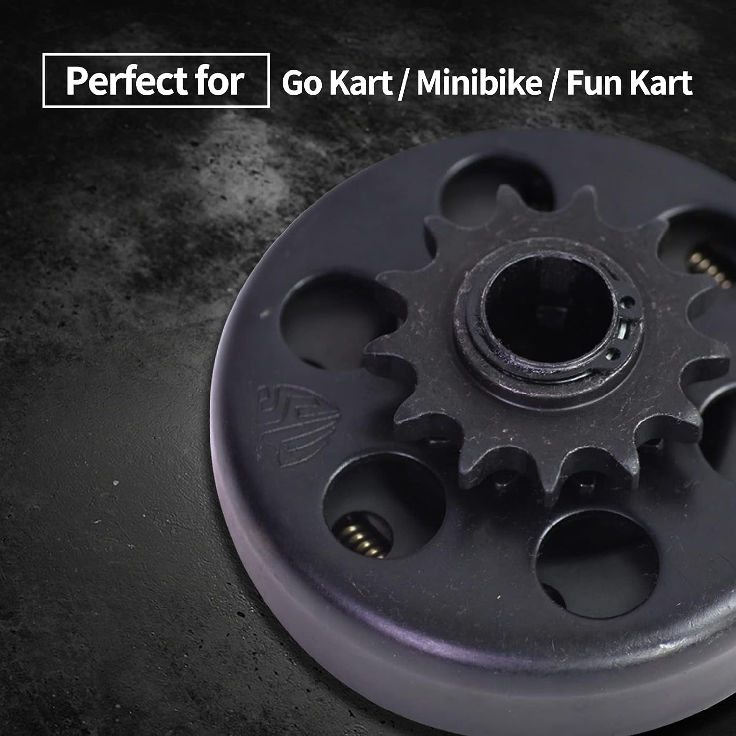 Go Kart Clutch 3/4" Bore 13 Tooth Inner Hole 19.05mm Compatible with Go-Kart Mini-Bike Engine #428 Chain 6.5 HP 210CC 215CC