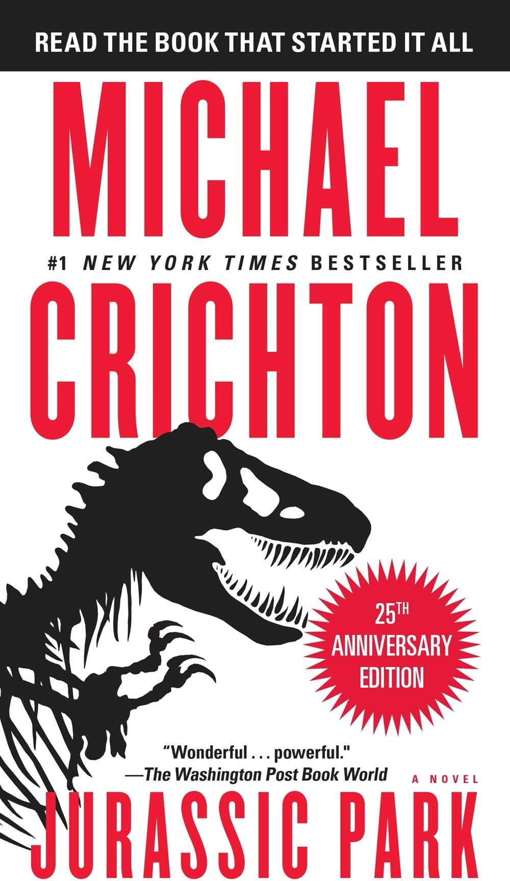 Jurassic Park 35th (thirty fıfth) edition Text Only