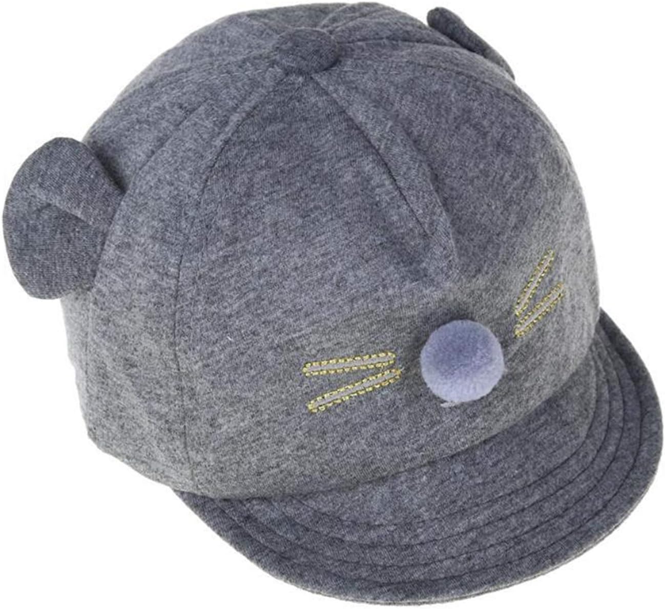 帽子の夏 漫画猫のデザインの帽子野球キャップかわいい綿の男の子の