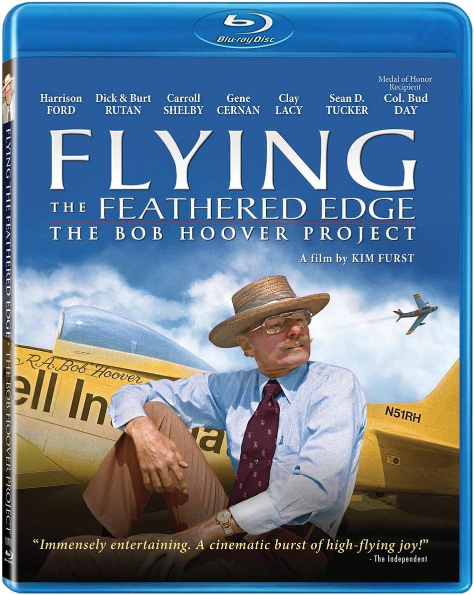 Flying the Feathered Edge: The Bob Hoover Project Blu-ray Disk (Ole Yeller Artwork)