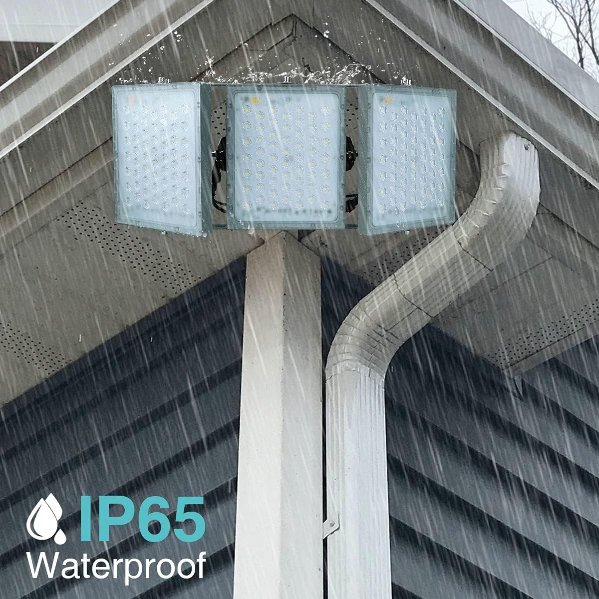 Exсluѕіvе Dіѕсоunt 60% Prісе STASUN 300W LED Flood Light, 27000lm Super Bright Outdoor Security Lights with Wider Lighting Angle, 3000K Warm White, Adjustable Heads, IP65 Waterproof Outdoor Lighting for Yard, Court, Parking Lot