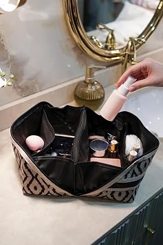 Market Door BOHE Makeup Bag Organizer Travel Type Bag Organizer