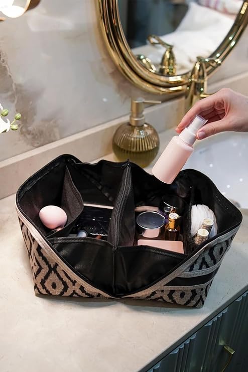 Market Door BOHE Makeup Bag Organizer Travel Type Bag Organizer