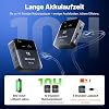 MELONARE PM-2S Portable Wireless In-Ear Monitoring System Mono/Stereo Switching Wireless Audio Transmitter and Receiver 24bit/48kHz Audio OTG Input IEM for Live Shows Studios and Bands