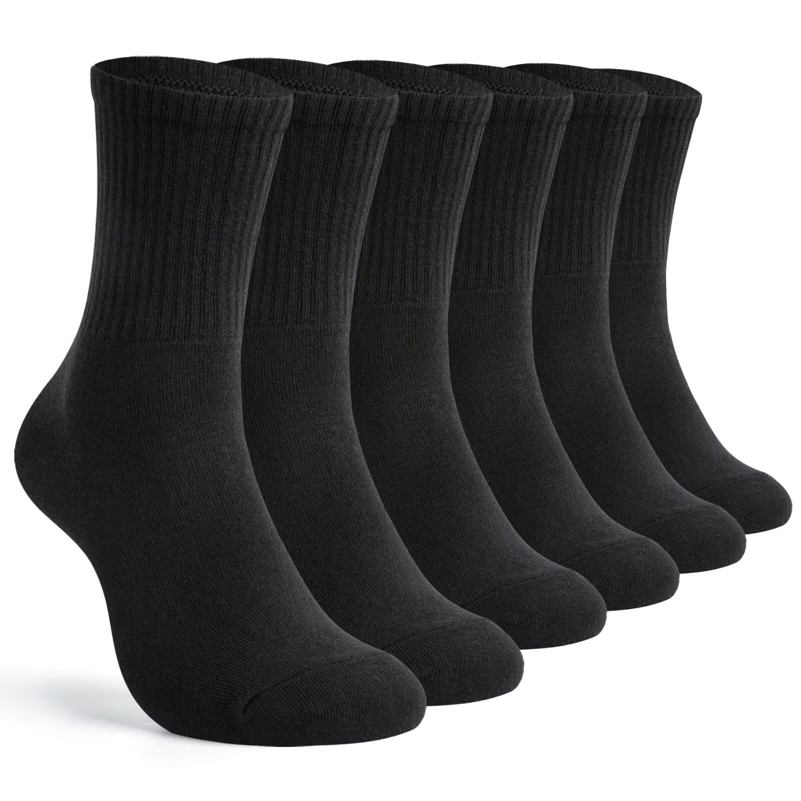 TUUHAW 6 Paia Calzini Uomo Invernali Calze Termiche Donna Calze Running Uomo Calzini Sportivi Uomo Trekking Coton