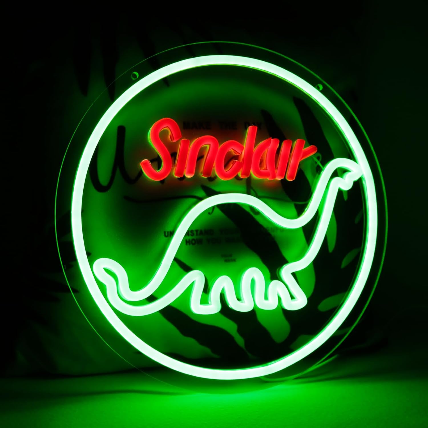 Pugna Dinosaur Neon Signs for Wall Decor Cute Neon Lights for Bedroom Led Business Signs Suitable for Bedroom Man Cave Christmas Gift for Kids
