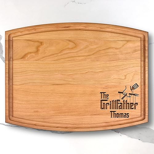 Miniatura 8 de Tabla de cortar personalizada hecha en Estados Unidos, Día del Padre, cumpleaños, aniversario, regalos personalizados para hombres, barbacoa,