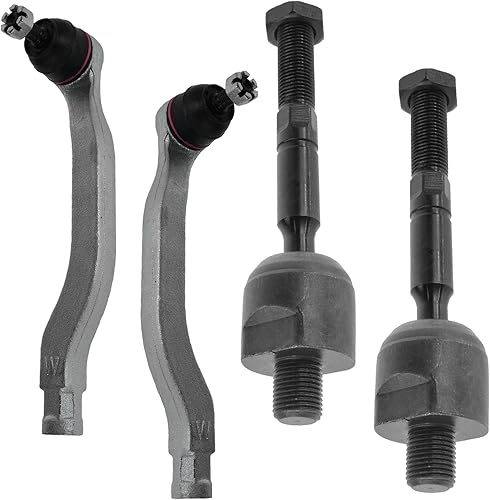 Vista 216 de TRQ - Juego de barras de acoplamiento delanteras interiores y exteriores