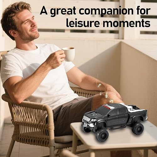 Miniatura 7 de WS-X65 Altavoz Bluetooth de Réplica de Camioneta de Recogida  Sonido HD, Radio FM, Estéreo TWS, Luces LED de Fiesta, Reproducción USBTF, Micrófono