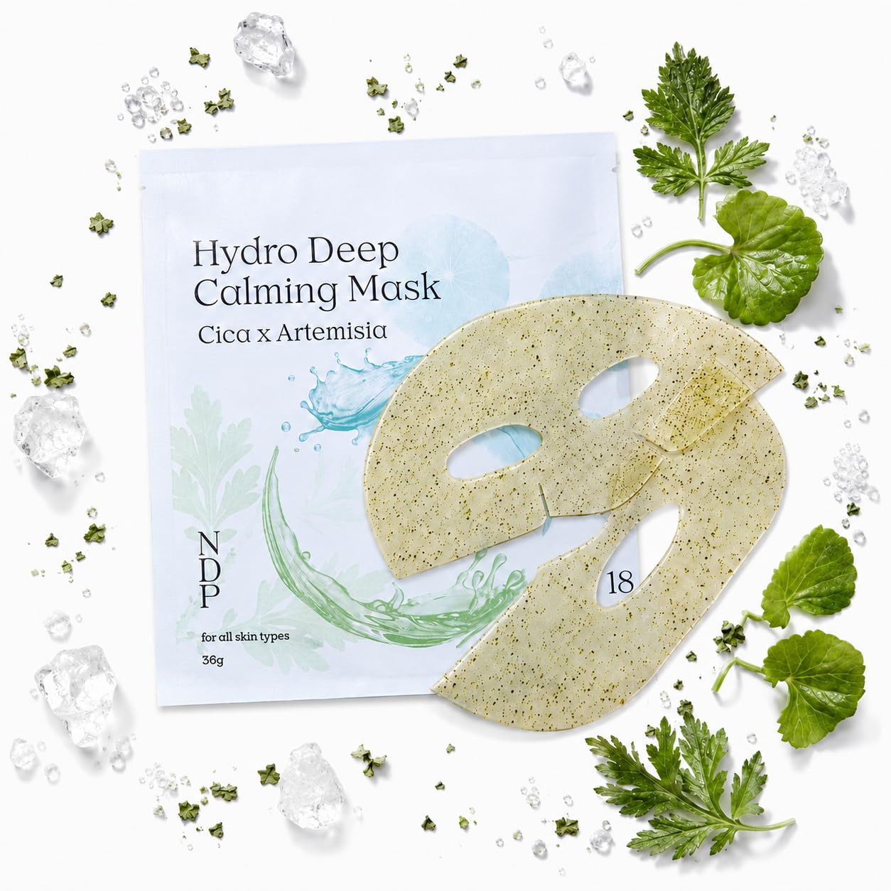 NDP Collagen Cica Cooling Face Mask for Soothing
