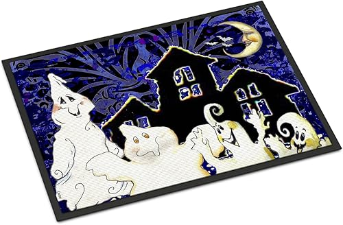 Miniatura 159 de Caroline's Treasures PJC1117JMAT - Felpudo para puerta delantera de 24 x 36 pulgadas, tapete antideslizante lavable de pelo bajo, 24 x 36 pulgadas