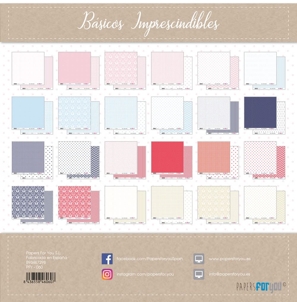Papers For You Scrapbooking-Papier – Maritime Kollektion, 10 Blätter, 30,5x30,5 Cm, Doppelseitig