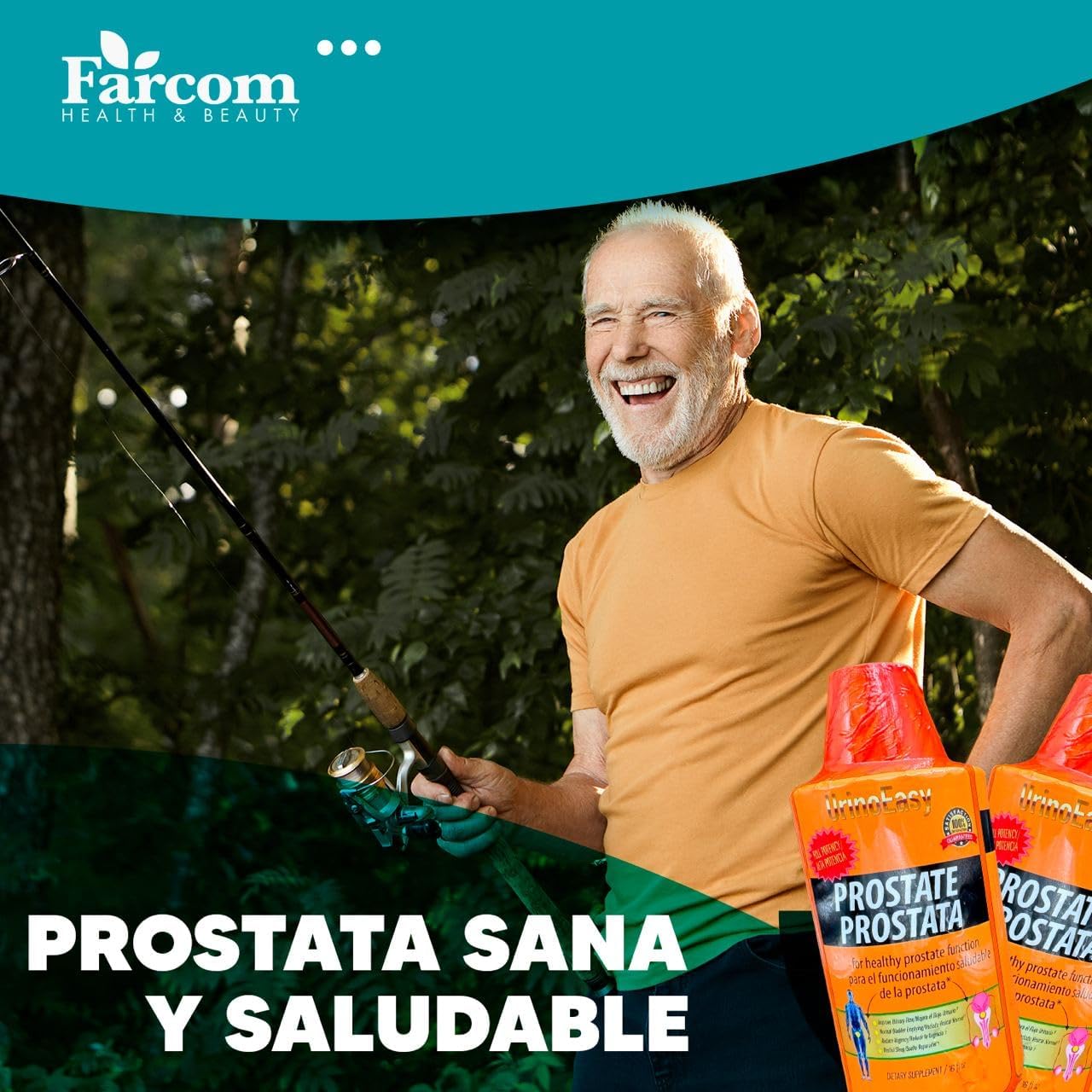 Suplemento de próstata para Hombres: Reduce Los viajes de baño de día y de Noche, mejora el flujo urinario y Alivia las incomodidades diarias, Con Saw Palmetto.