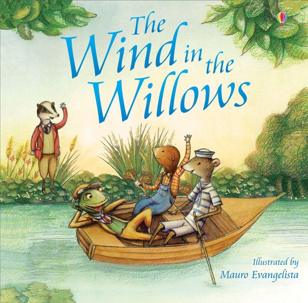 Wind in the Willows (Usborne Picture Storybooks) (Picture Books)-Lesley Sims,Ma
