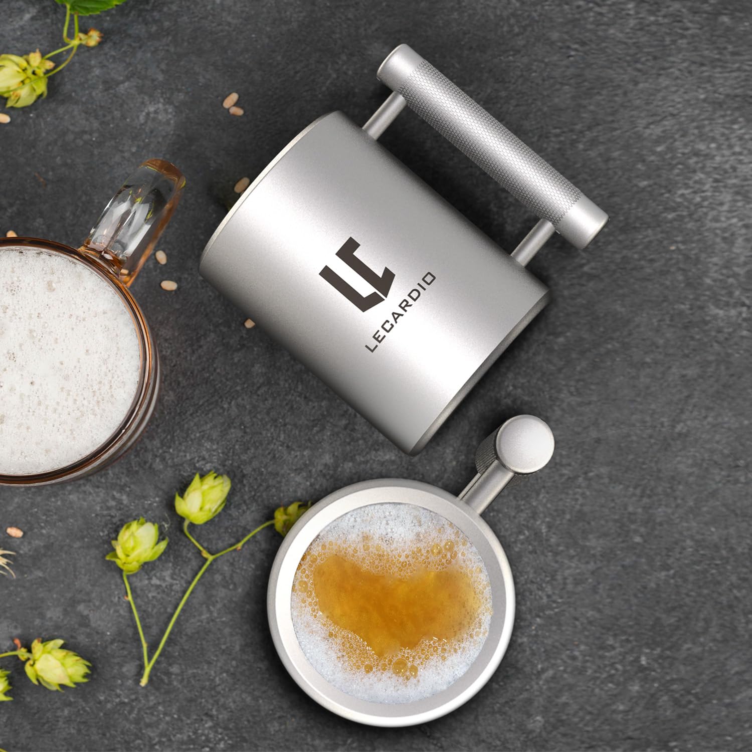 Schwere Tasse 22LB 13 oz – Bierbecher | Fitness-Trinkflasche | Robustes Hantelscheiben-Design | Geschenk für Fitness, Workout und Bierliebhaber