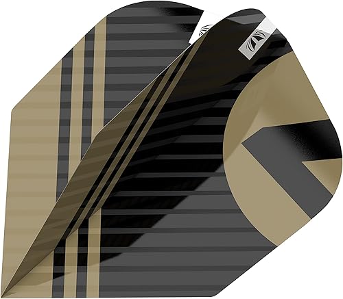 Miniatura 2 de TARGET Dardos Chicane Design 3 x juegos de dardos Pro Ultra Black No.6 - 9 pulgadas en total