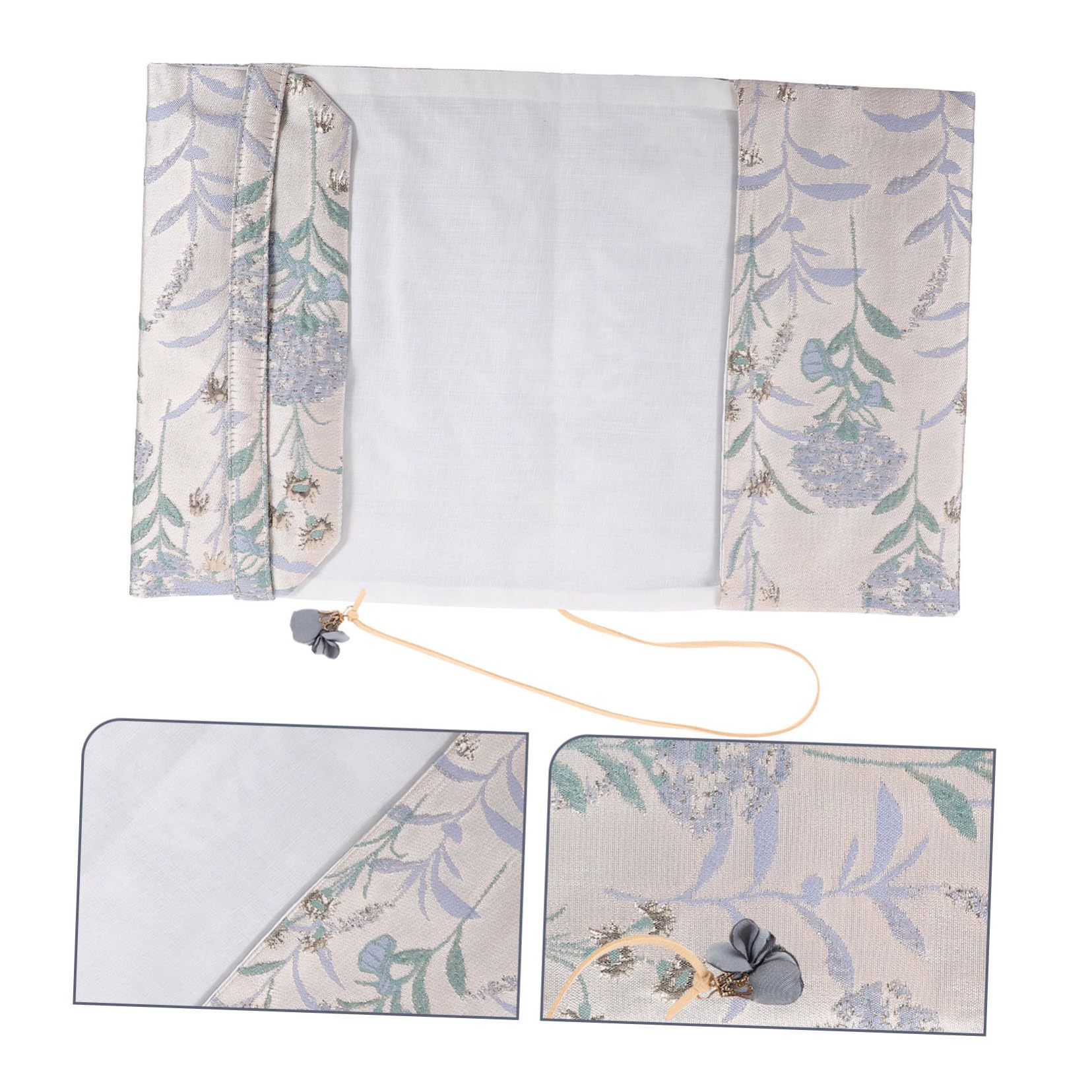 LALAFINA 5pièces Housse De Réutilisable Protège-cahier Décoratif Étui Pratique Pour Motifs Printaniers Et Élégante Pour Vos Ouvrages Préférés