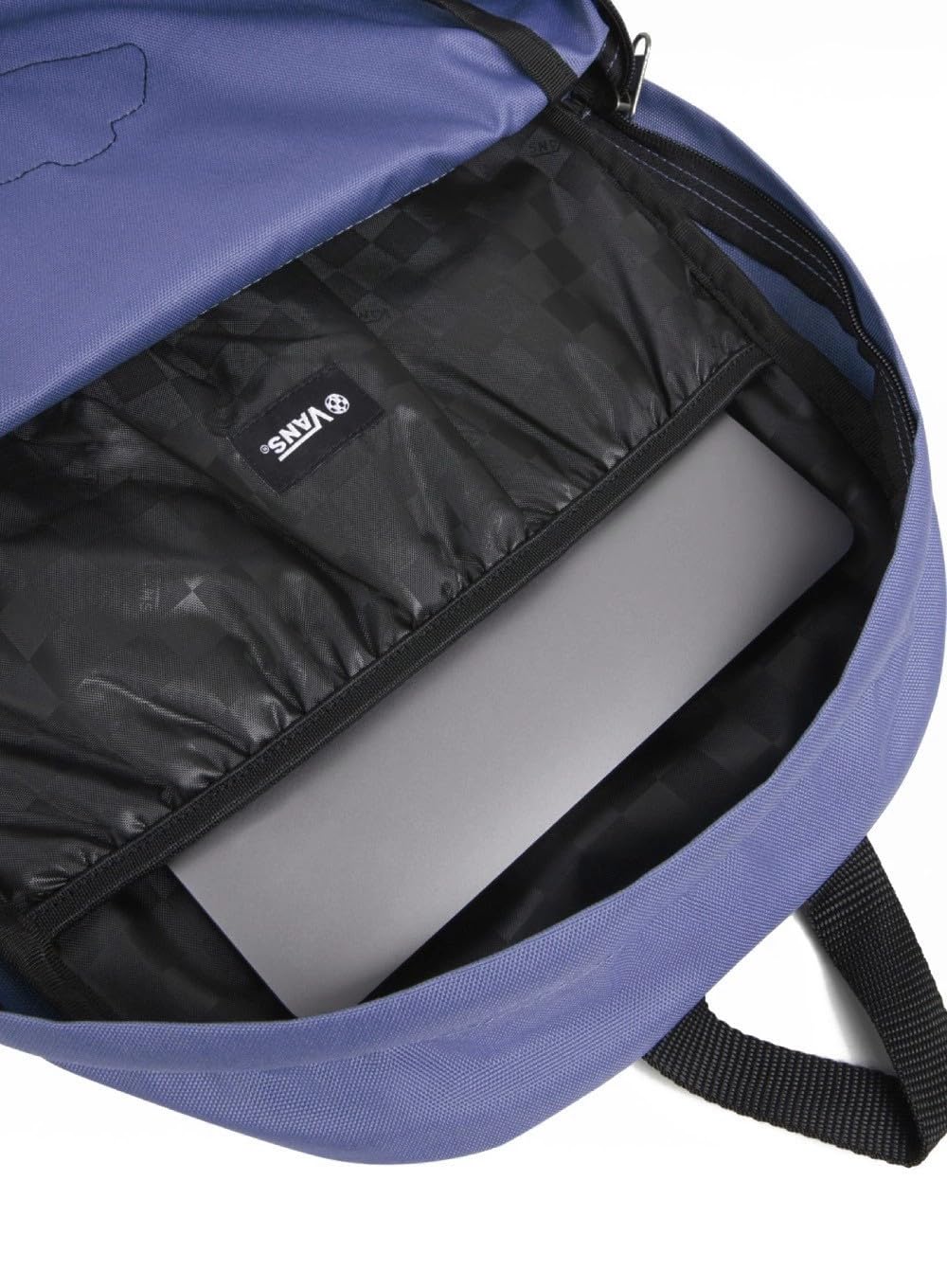 Vans Mochila Estilo Clásico Off The Wall, Color Violeta, Diseño Casual