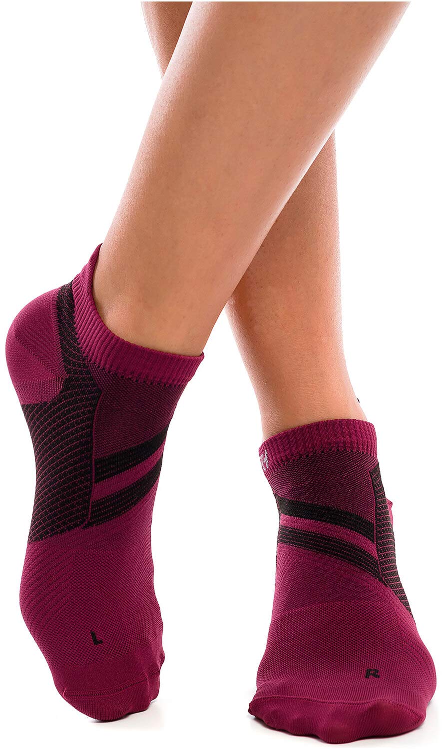 ZaTech kurze Plantarfasziitis Socken, Kompression Socken, Stützsocken, für Damen und Herren