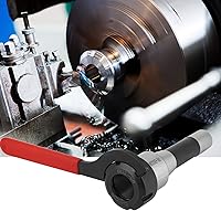 Vista 7 de Herramienta de fresado de alta precisión R8-ER32 con 1 juego de llaves de gancho Morse, ideal para refuerzo