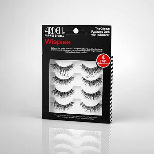 Miniatura 4 de Los mejores 4 pares Ardell Demi wispies naturales Multi paquete de pestañas falsas para el ojo