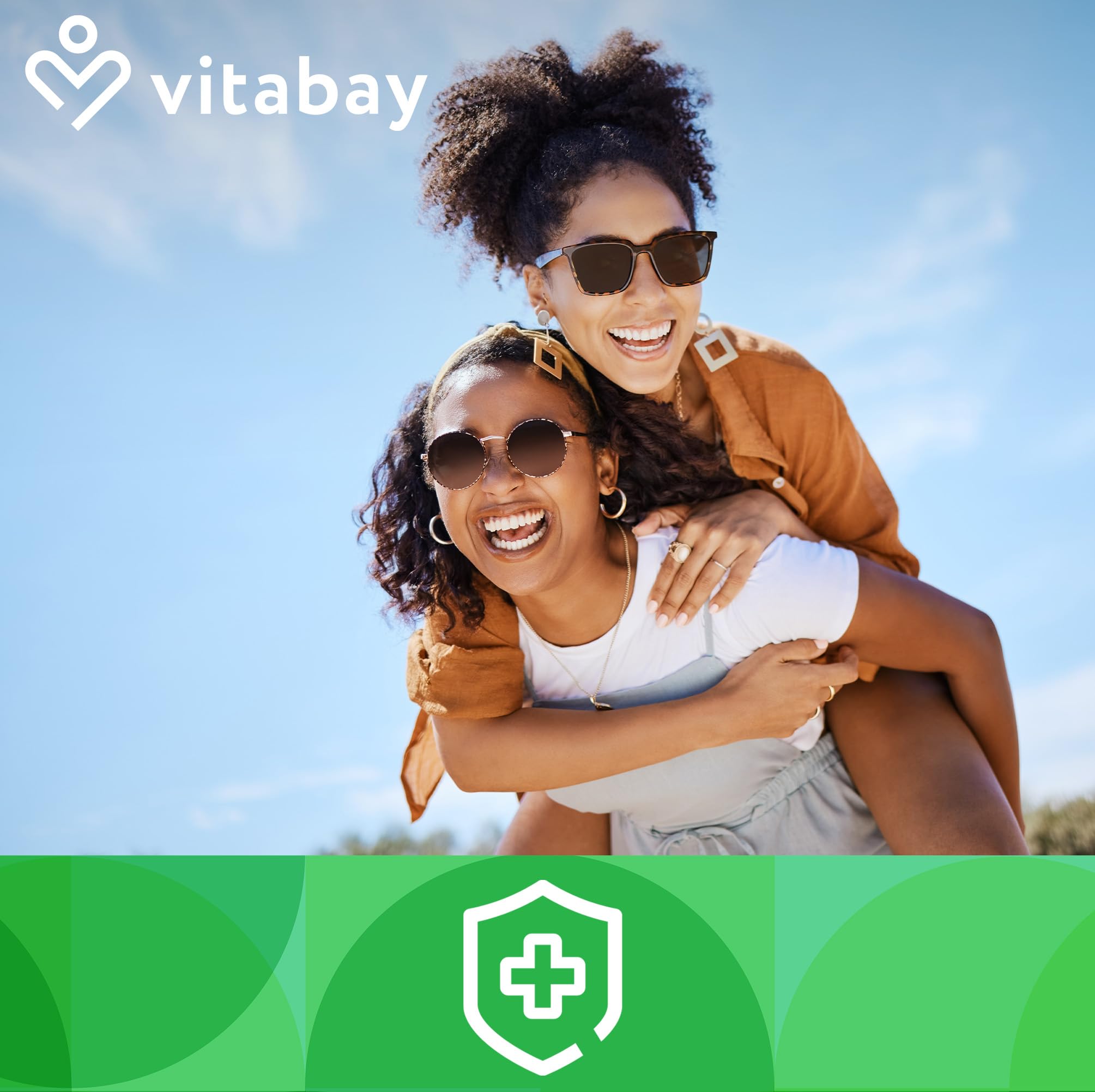 Vitabay Astragalus Kapseln Hochdosiert 10.000mg - 90 Vegane Kapseln Astragalus Extrakt aus der Wurzel - Tragantwurzel Membranaceus mit 20% Polysaccharide - Laborgeprüft