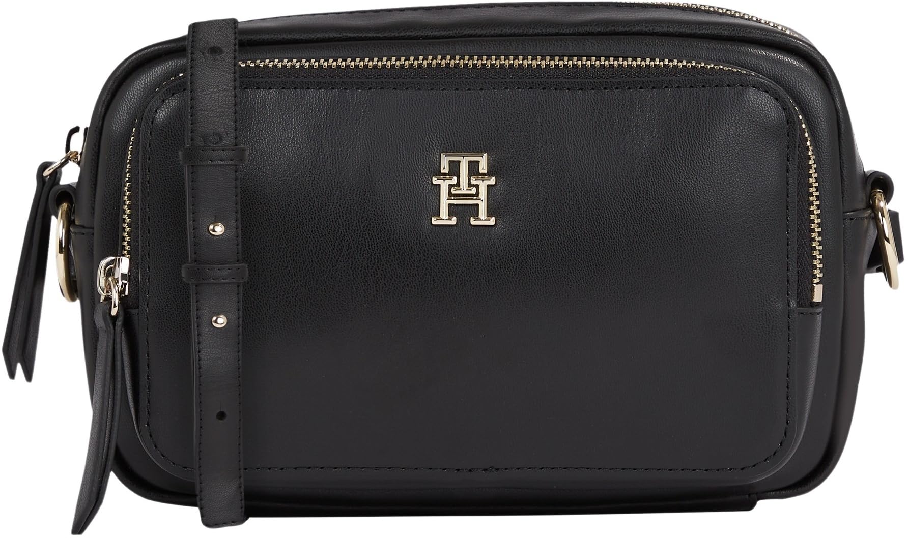 Tommy Hilfiger Donna Borsa a Tracolla Soft Utility Camera Bag Piccola, Nero (Black), Taglia Unica
