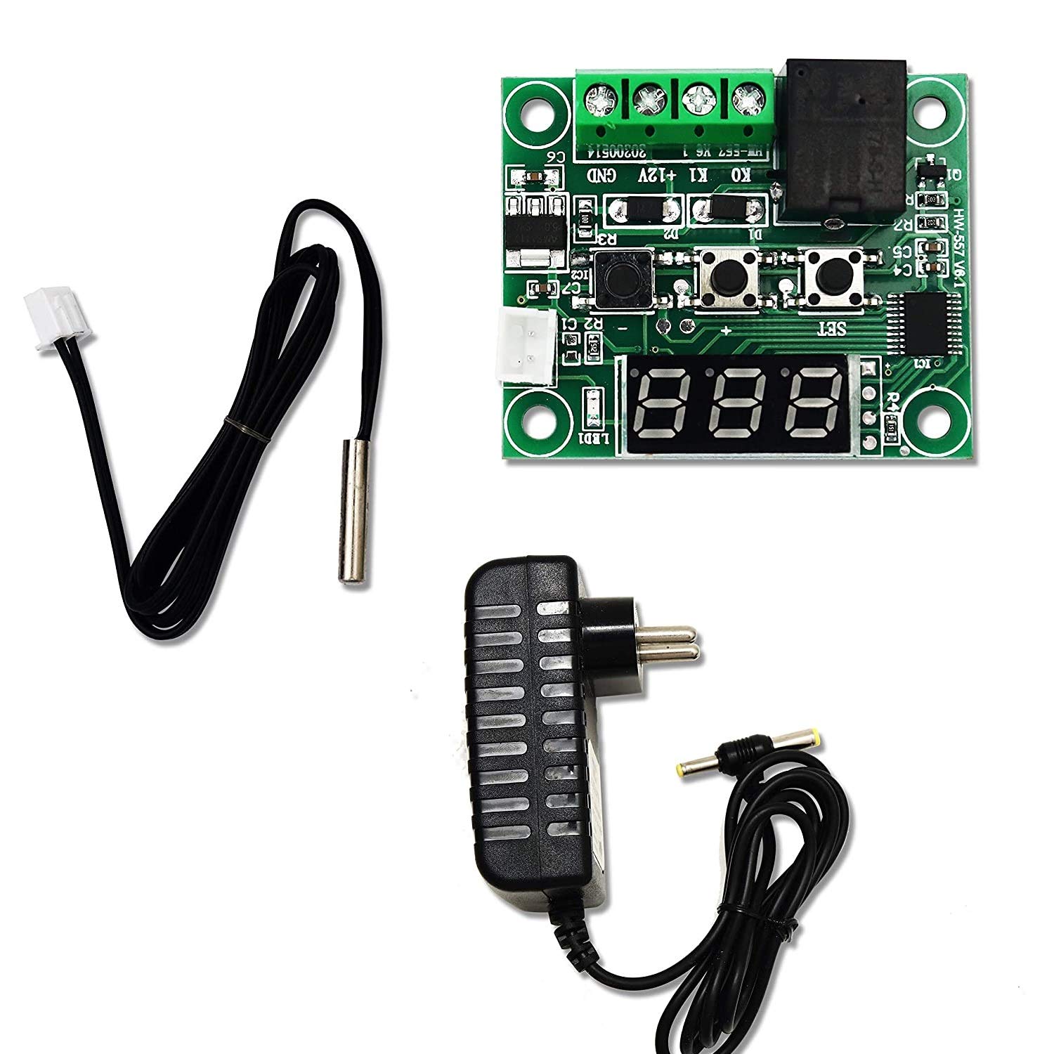 REES52 W1209 Digital thermostat Temperature Controller Incubator Board With 12v Power Adapter for iduino (B08T9XW3VT) Amazon Price History, Amazon Price Tracker
