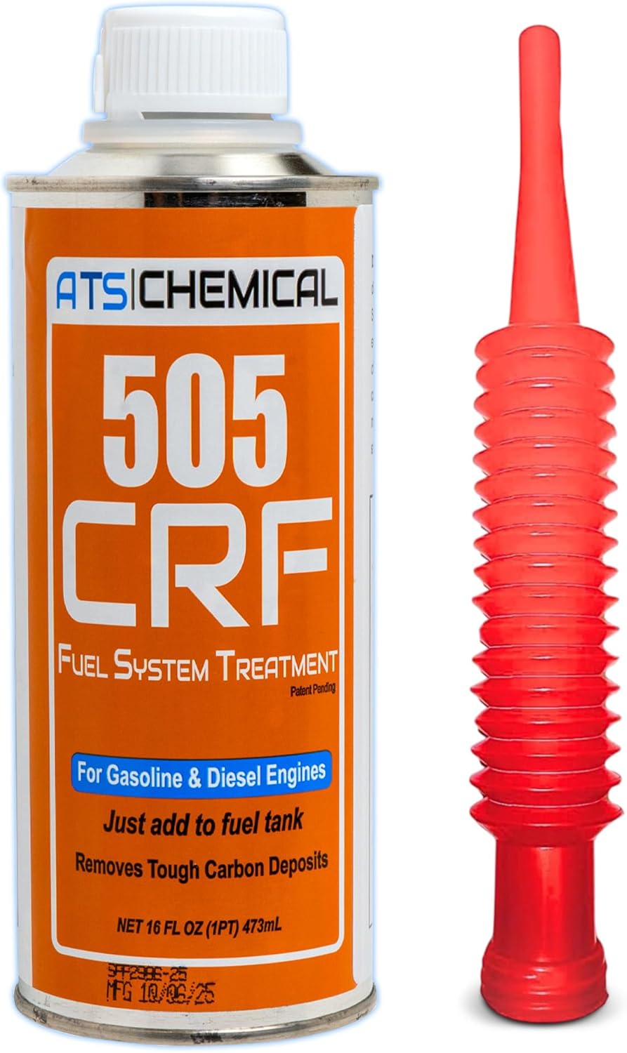 ATS Chemical 505 CRF Fuel System Treatment with Anti-Spill Spout