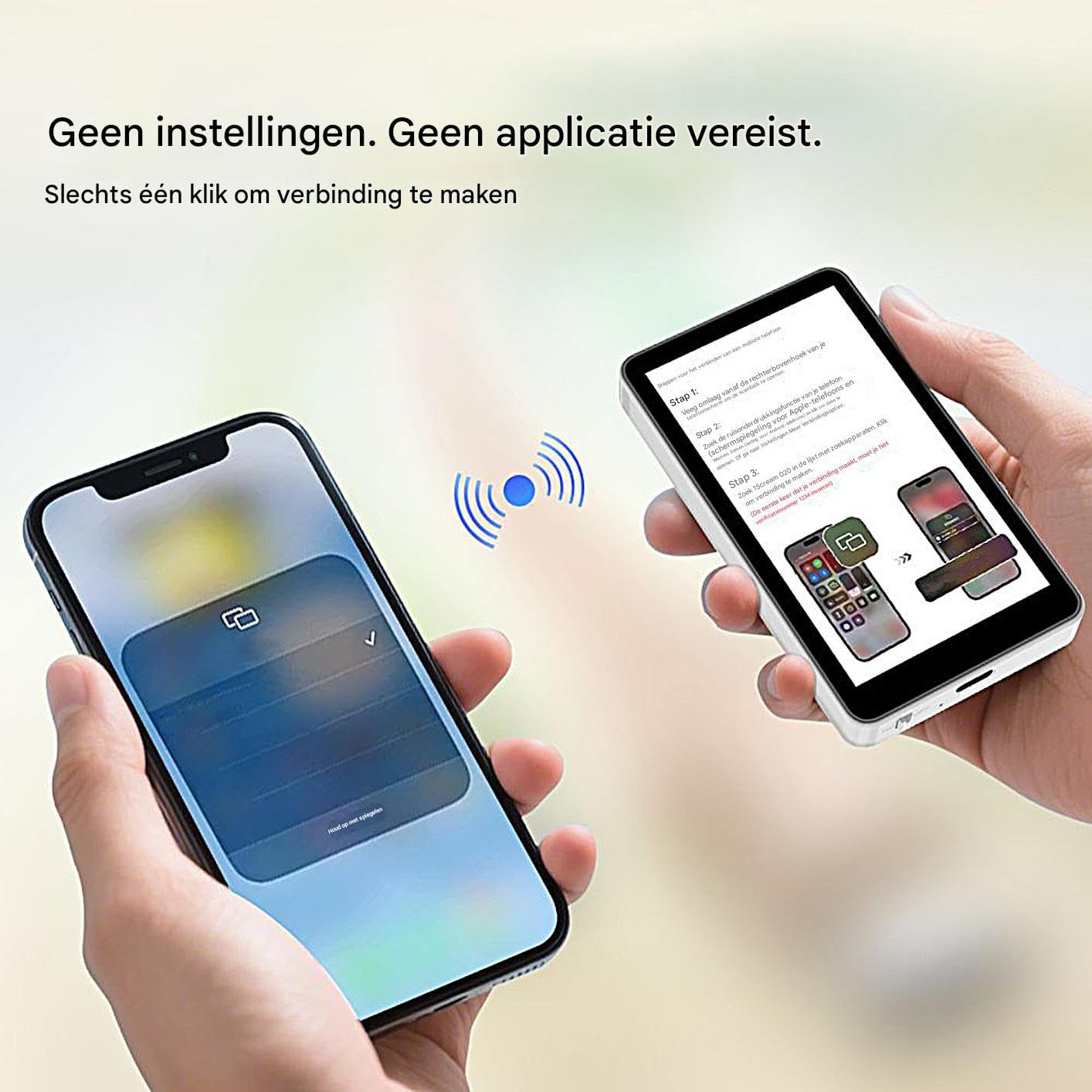 Schermo Monitor Selfie Schermo Monitor Selfie Magnetico Per Streaming Live | Accessorio Smartphone Senza Ritardo per Vlog, Foto, Video e Live Streaming
