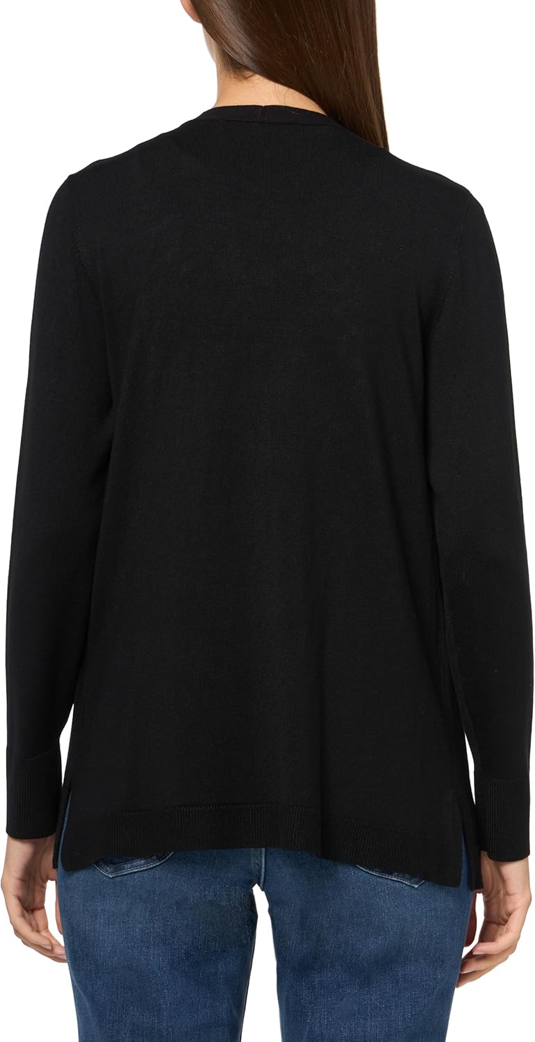 Kasper Womens Open Front Cardi W/Emb - Image 2