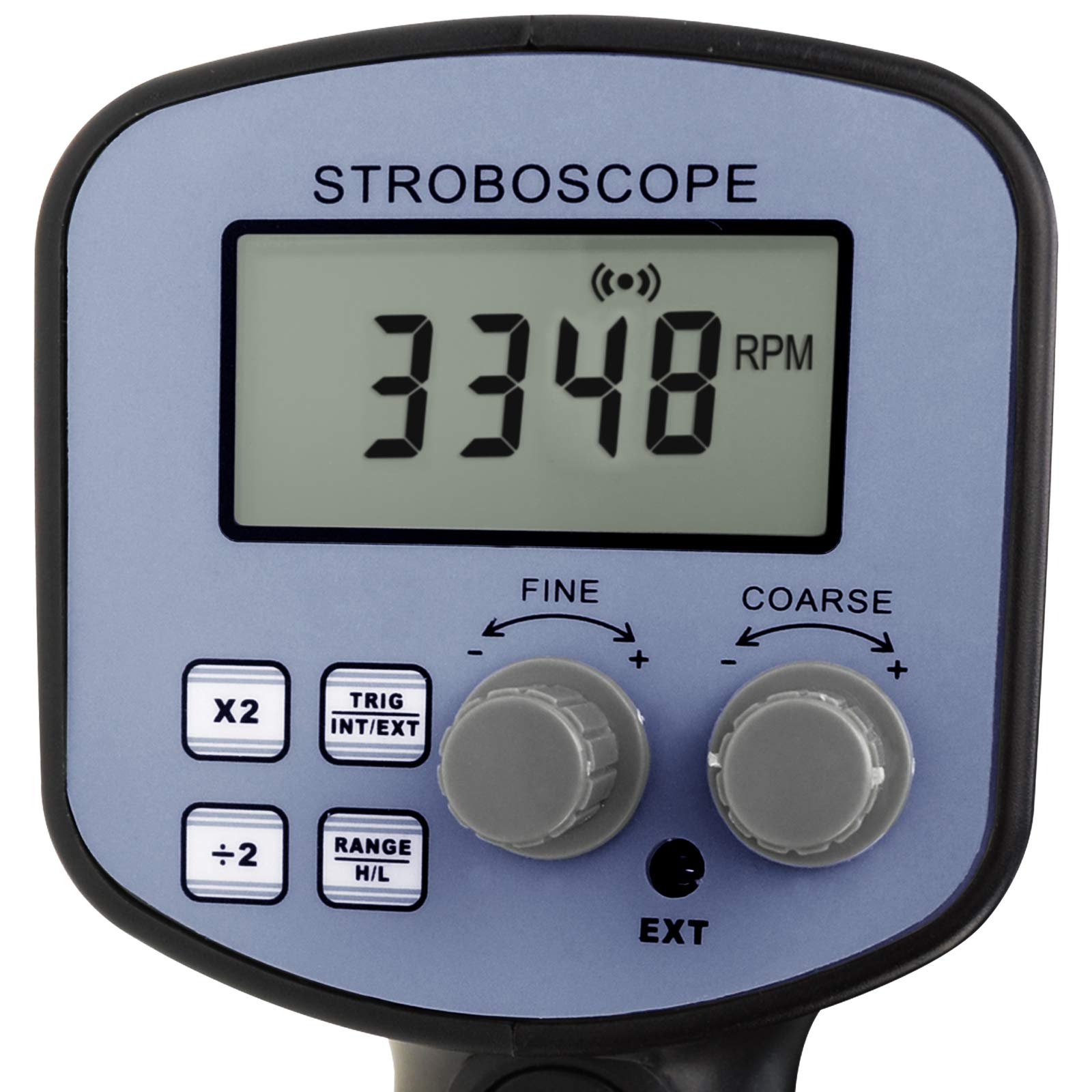 Handheld Stroboskop mit 50 ~ 12.000 Blitze pro Minute (FPM) 220 V Drehzahl Messen Digital 10 mm (1 cm) LCD-Display