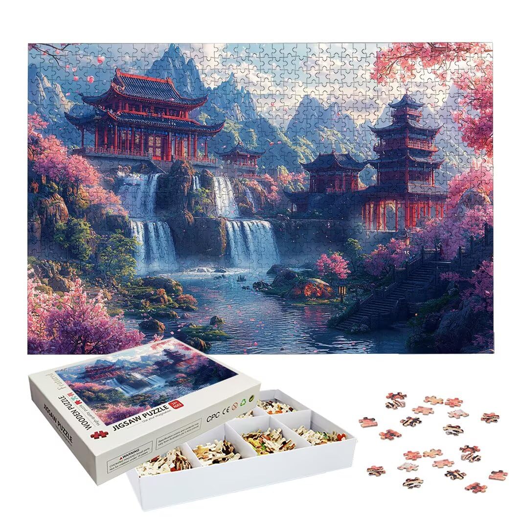 Puzzle 2000 Pièces Adultes, Puzzle 2000 Pieces Paysage, Cadeau Femme -2154