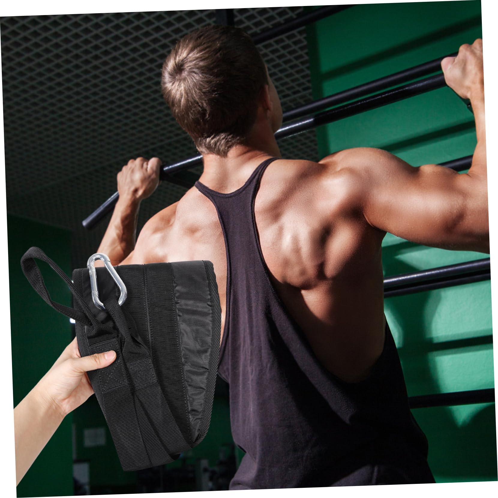BESPORTBLE 1paio Cinghie Da Allenamento Per Addominali Supporto Per Pull-up Attrezzatura Fitness Versatile e Resistente Adatte Vari Esercizi Palestra e Casa Confezione