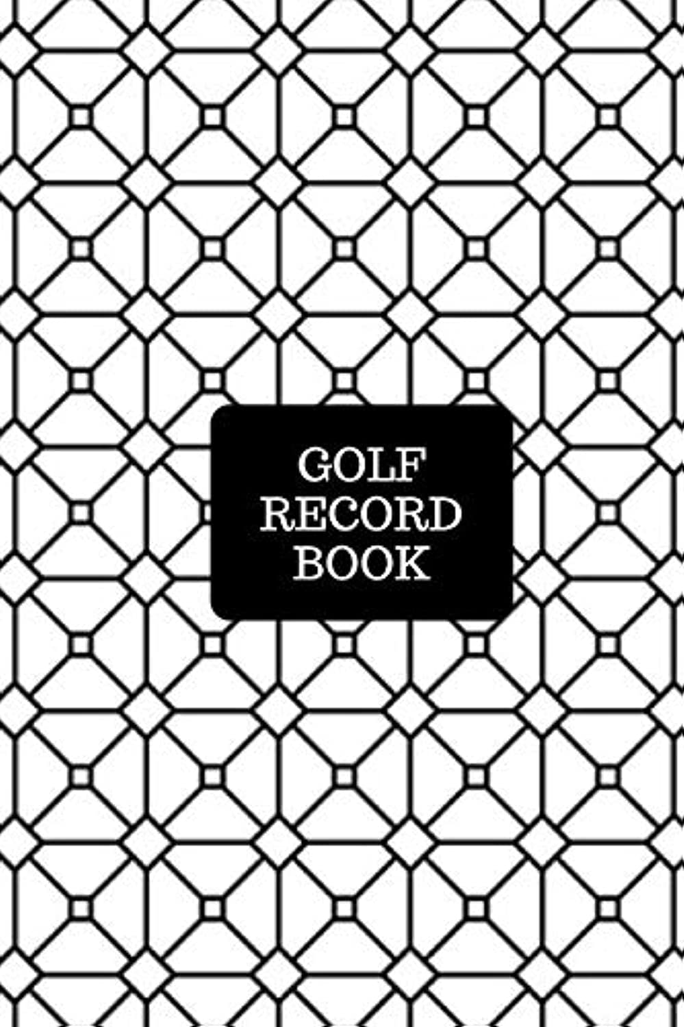 Golf Record Book Golfing Journal Notebook Tracking Sheets for golfers