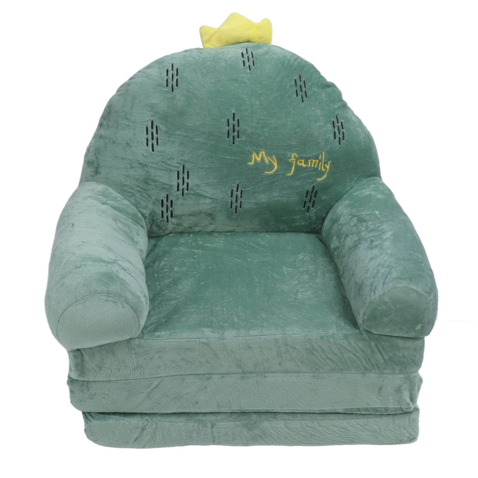 Canapé pour enfants pliable et facile à nettoyer avec motif ludique