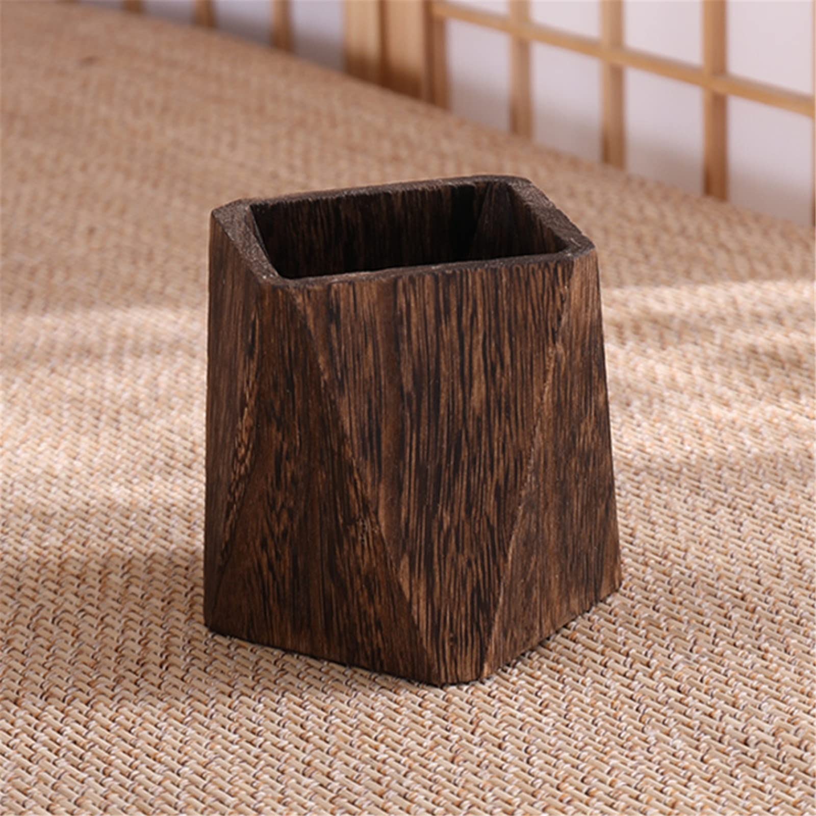 Porte Crayons en Bois Porte-crayon en bois, papeterie Organisateur de la Porte-stylo pour Bureau