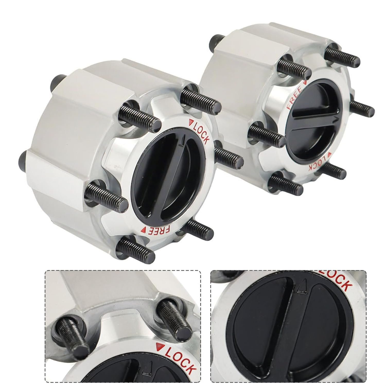 Silscvtt 2Pcs Manual Locking Hubs 28 Splines 40250-2S610 Replacement for Nissan Frontier Pathfinder Xterra Base XE SE Pickup