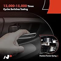 Vista 6 de A-Premium Manija de puerta interior delantera o trasera izquierda del conductor compatible con Nissan Altima 2013-2018, Pathfinder, Armada, Maxima