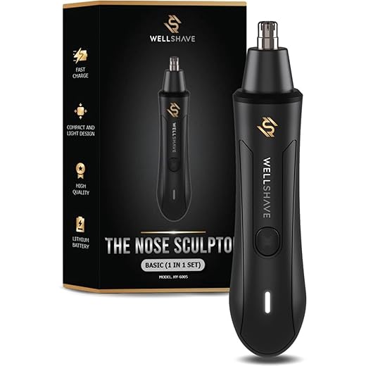Neustrimmer Basic - Wenkbrauw en Oorhaar trimmer - Neushaartrimmer voor mannen
