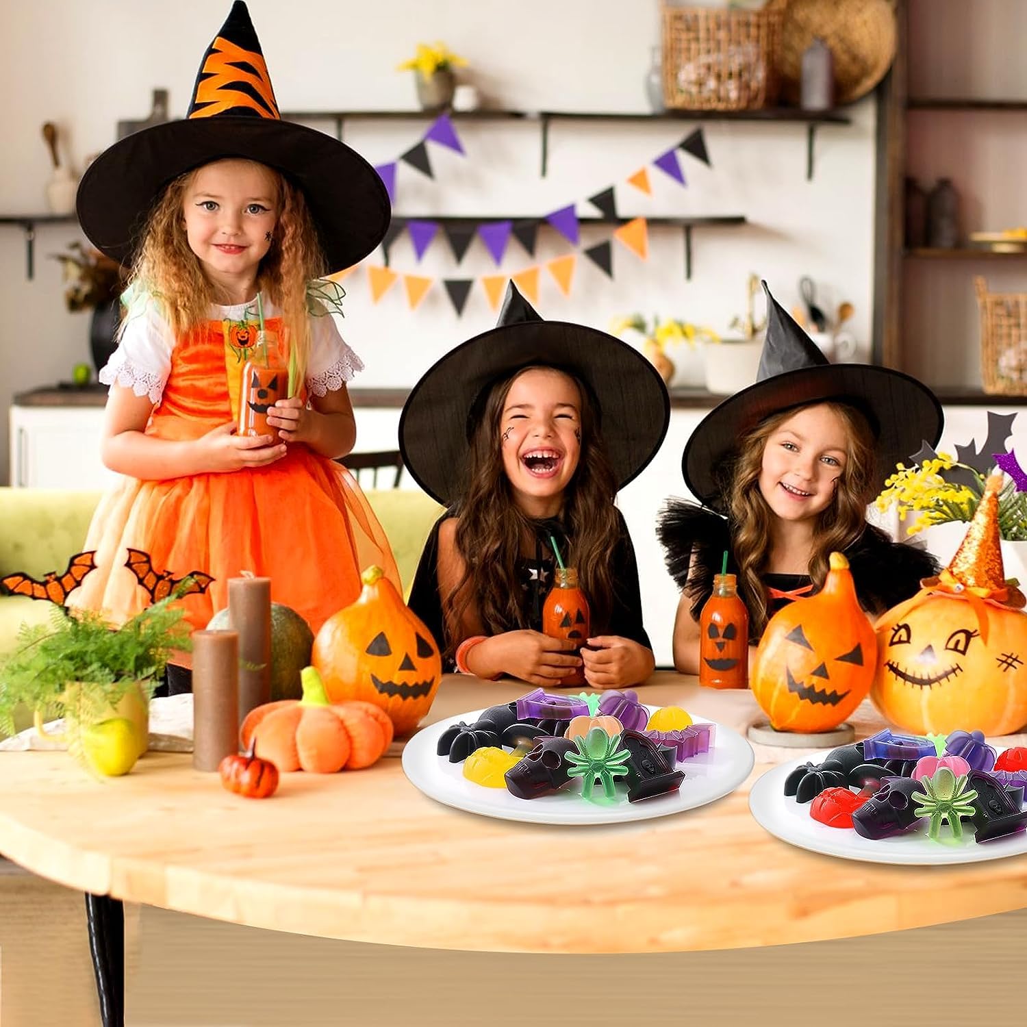 Stampo per torta in silicone a forma di zucca per pipistrello di