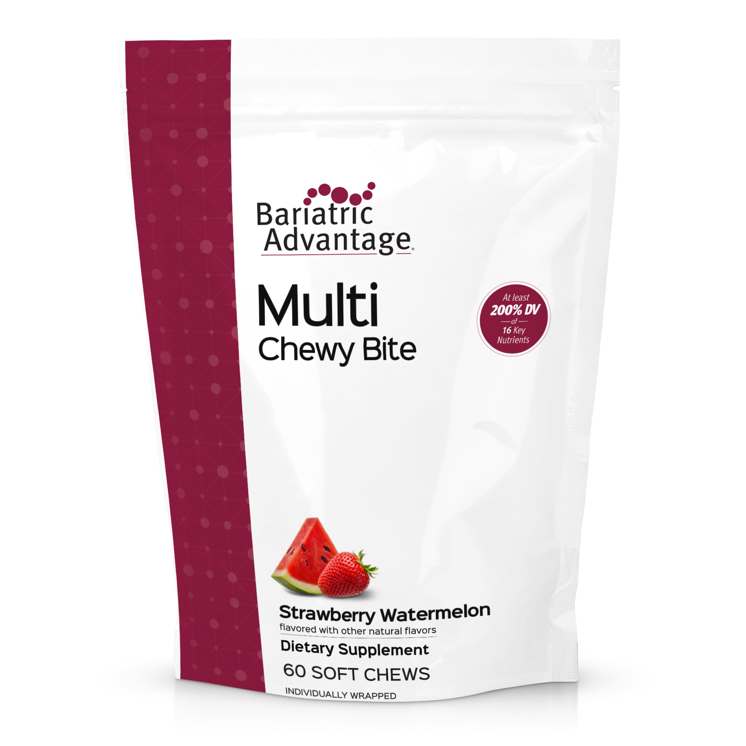 Bariatric Advantage Multi Chewy Bite, Assorted Fruit, 60 Count — Amazon image 8