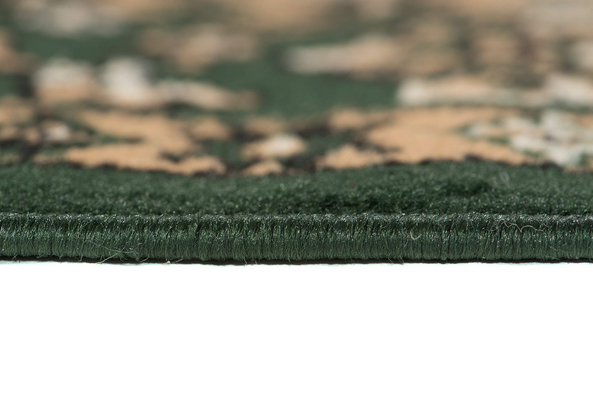 Carpeto Rugs Tappeto Orientale Salotto a Pelo Corto Verde 140 x 200 cm Classico Persian Design