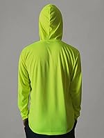 Vista 3 de Glory Max High Visibility Safety Work T Shirts Long Sleeve with Hood 2 Pieces