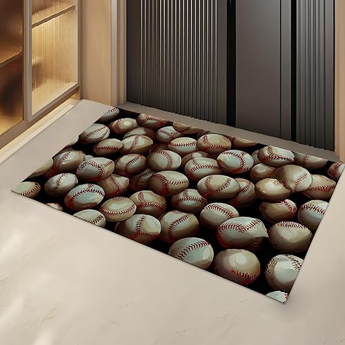 Miniatura 9 de Route 66 - Tapete retro para puerta de interior de automóvil, tapete para entrada, sala de estar o baño, antideslizante, vintage, clásico, tapete