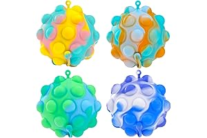 4 PCS Pop Fidget Toys Its Ball Toy Stress Balls