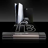 Vista 6 de TEAMGROUP 1TB X2 MAX SSD Externa/Portátil 1000MB/s, Disco Duro Dual USB Compatible con iPhone17 & iPad & Mac, Steam